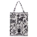 African Senufo Korhogo Tribal Ethnic Art Elements Vector Classic Tote Bag View1