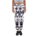 African Senufo Korhogo Tribal Ethnic Art Elements Vector Women s Jogger Sweatpants View1