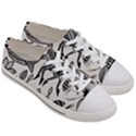 African Senufo Korhogo Tribal Ethnic Art  Women s Low Top Canvas Sneakers View3