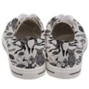 African Senufo Korhogo Tribal Ethnic Art  Women s Low Top Canvas Sneakers View4