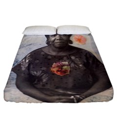 Maya Angelou Fitted Sheet (california King Size) by itshanapa