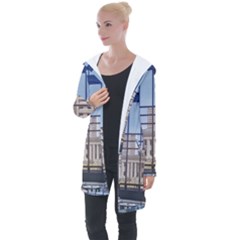 Ohio Statehouse Longline Hooded Cardigan