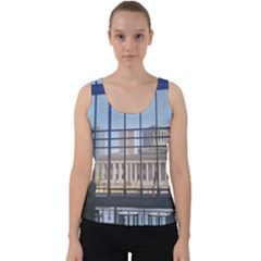 Ohio Statehouse Velvet Tank Top by Riverwoman