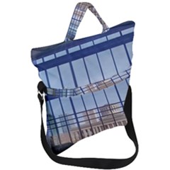 Ohio Statehouse Fold Over Handle Tote Bag