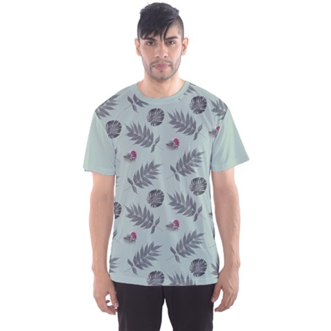 Tropical Pattern Men s Sports Mesh Tee by LoolyElzayat