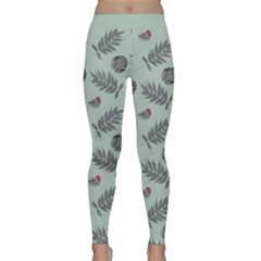 Tropical Pattern  Classic Yoga Leggings by LoolyElzayat