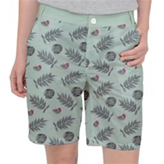 Tropical Pattern  Pocket Shorts by LoolyElzayat