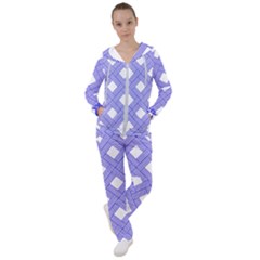 Textile Cross Seamless Pattern Women s Tracksuit