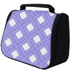 Textile Cross Seamless Pattern Full Print Travel Pouch (big)