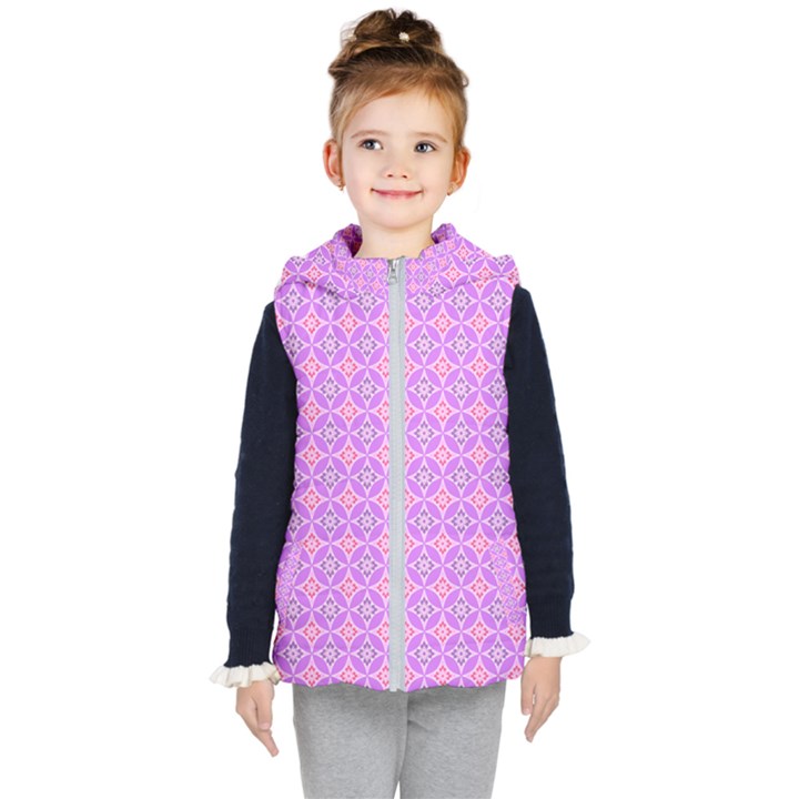 Wreath Differences Kids  Hooded Puffer Vest