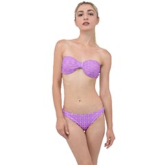 Wreath Differences Classic Bandeau Bikini Set by Pakrebo