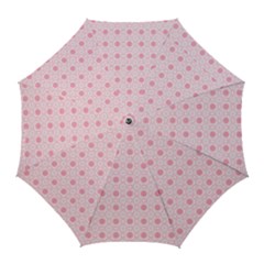 Traditional Patterns Pink Octagon Golf Umbrellas by Pakrebo