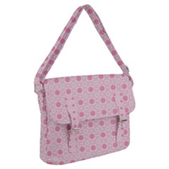 Traditional Patterns Pink Octagon Buckle Messenger Bag