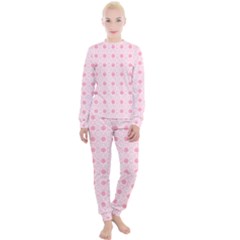 Traditional Patterns Pink Octagon Women s Lounge Set