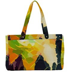 Forest Trees Nature Wood Green Canvas Work Bag