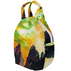 Forest Trees Nature Wood Green Travel Backpacks