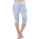 Blossom In A Hundred - Lightweight Velour Cropped Yoga Leggings View1