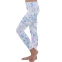 Blossom In A Hundred - Kids  Lightweight Velour Classic Yoga Leggings View2