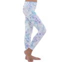 Blossom In A Hundred - Kids  Lightweight Velour Classic Yoga Leggings View3