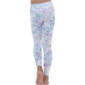 Blossom In A Hundred - Kids  Lightweight Velour Classic Yoga Leggings View4