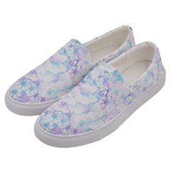 Blossom In A Hundred - Men s Canvas Slip Ons by WensdaiAmbrose