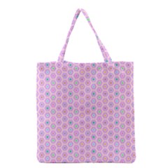 A Hexagonal Pattern Unidirectional Grocery Tote Bag by Pakrebo