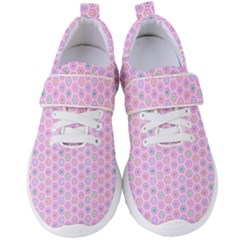 A Hexagonal Pattern Unidirectional Women s Velcro Strap Shoes by Pakrebo