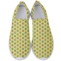 A Hexagonal Pattern Unidirectional Men s Slip On Sneakers View1