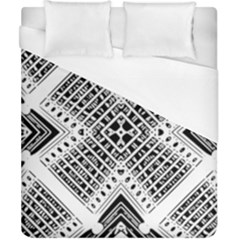 Pattern Tile Repeating Geometric Duvet Cover (california King Size) by Pakrebo