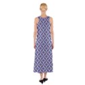 Wreath Differences Indigo Deep Blue Sleeveless Maxi Dress View2