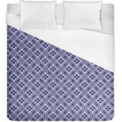 Wreath Differences Indigo Deep Blue Duvet Cover (king Size) by Pakrebo