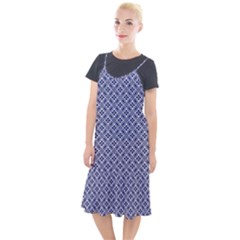 Wreath Differences Indigo Deep Blue Camis Fishtail Dress