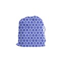 A Hexagonal Pattern Unidirectional Drawstring Pouch (Small) View1