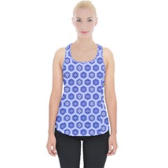 A Hexagonal Pattern Unidirectional Piece Up Tank Top by Pakrebo