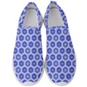 A Hexagonal Pattern Unidirectional Men s Slip On Sneakers View1