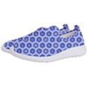 A Hexagonal Pattern Unidirectional Men s Slip On Sneakers View2