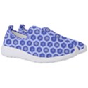 A Hexagonal Pattern Unidirectional Men s Slip On Sneakers View3