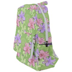 Lily Flowers Green Plant Natural Travelers  Backpack