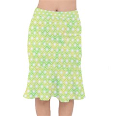 Traditional Patterns Hemp Pattern Mermaid Skirt by Pakrebo