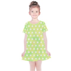 Traditional Patterns Hemp Pattern Kids  Simple Cotton Dress by Pakrebo