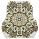 Mandala Pattern Round Floral Car Seat Back Cushion  View1