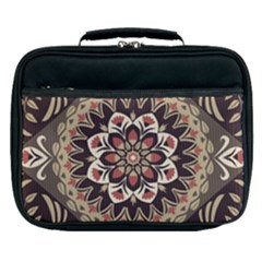 Seamless Pattern Floral Flower Lunch Bag