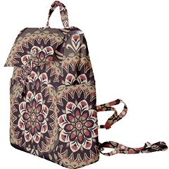 Seamless Pattern Floral Flower Buckle Everyday Backpack by Pakrebo