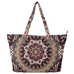 Seamless Pattern Floral Flower Full Print Shoulder Bag by Pakrebo