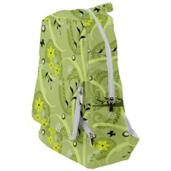 Seamless Pattern Green Garden Travelers  Backpack