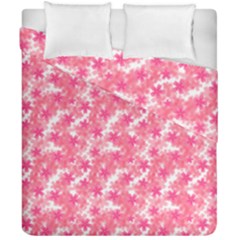 Phlox Spring April May Pink Duvet Cover Double Side (california King Size)