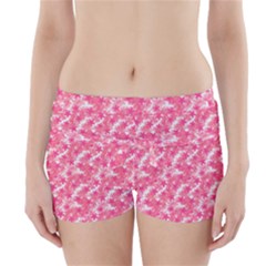 Phlox Spring April May Pink Boyleg Bikini Wrap Bottoms by Pakrebo