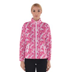 Phlox Spring April May Pink Winter Jacket by Pakrebo