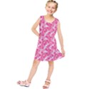 Phlox Spring April May Pink Kids  Tunic Dress View1