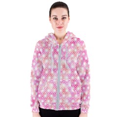 Traditional Patterns Hemp Pattern Women s Zipper Hoodie by Pakrebo